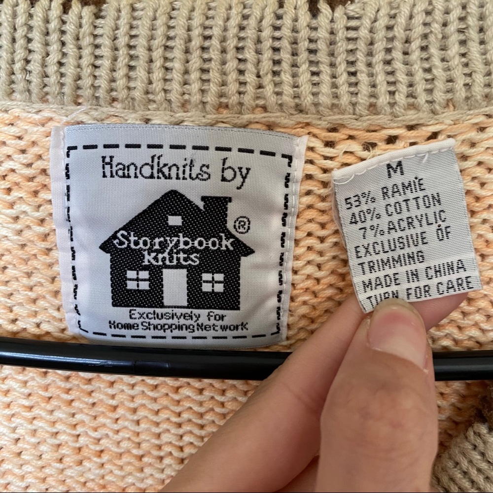 STORYBOOK KNITS vintage zoo Noah’s Ark sweater - Picture 6 of 16